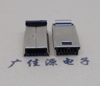 鄂州USB2.0迷你接口 MINI夹板10p充电测试公头