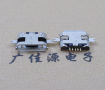 鄂州MICRO USB 5P接口 沉板1.2贴片 卷边母座