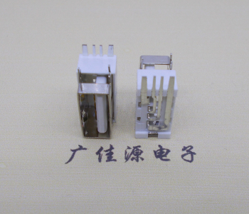 鄂州USB侧立式短体10.0尺寸 侧插加宽脚5A大电流插座