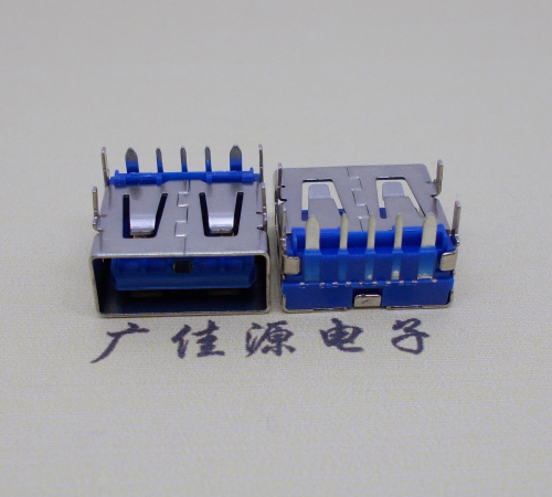 鄂州 USB5安大电流母座 OPPO蓝色胶芯,快速充电接口
