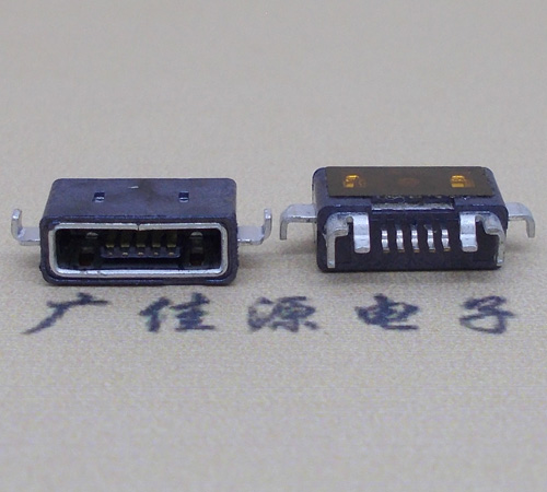 鄂州MICRO USB防水AB型口母头3D图纸封装